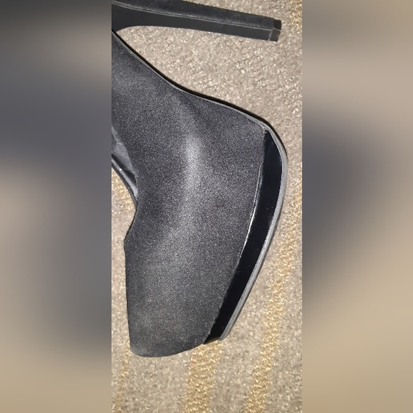 Anne Michelle size 10 6inch faded suede platform heels not worn but look it - Picture 6 of 12